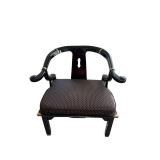 Century Chair Company Accent Chair - Curved Back, Check Upholstery (Hickory, NC)