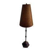 33-Inch Tall Table Lamp with Crackled Shade