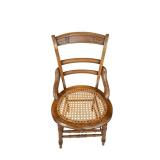 Bentwood Dining Chair with Caned Seat