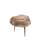 Pier One Imports Leaf-Shaped Metal Side Table - 18-Inch - India