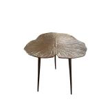 Pier One Imports Leaf-Shaped Metal Side Table - 18-Inch - India