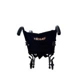 Drive Wheelchair with Cushioned Seat, Padded Armrests, Removable Footrests