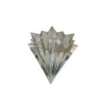 Waterford Crystal Starburst Mantel Clock - Quartz Movement, Made in Ireland