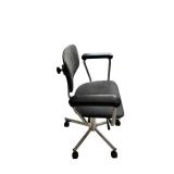 Ergonomic Office Chair with Mesh Back and Padded Armrests, Chrome Base