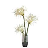 Artificial Floral Arrangement in Glass Vase - 30 Inch Tall