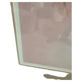 Framed Pink-Toned Portrait Print - 22 by 26 Inches