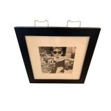 Audrey Hepburn 20 x 20-Inch Framed Photo Print - Ready to Hang Wall Art