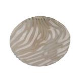 Glass Charger Plate & Matching Glass Bowl (Lot of 2)