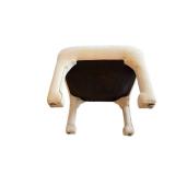 Upholstered Foot Stool 18x20x20 - Stains Present