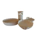 Lenox 4-Piece Porcelain Set with Gold Trim