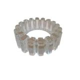 7x2.5-Inch Glass Ring Dish