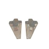 8-Inch Crystal Candlestick Holders (Lot of 2)