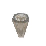 Orrefors 8-Inch Faceted Crystal Vase