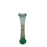 Glass Vase - 10-Inch Tall with Fluted Rim