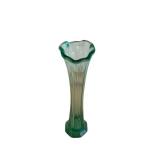 Glass Vase - 10-Inch Tall with Fluted Rim