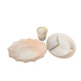 Lenox Porcelain Dinnerware Set - Shell Edge Serving Bowl, Cup & Divided Relish Dish