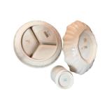 Lenox Porcelain Dinnerware Set - Shell Edge Serving Bowl, Cup & Divided Relish Dish