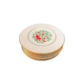 Lenox Holiday Plates - 8.5-inch Diameter