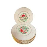 Lenox Holiday Plates - 8.5-inch Diameter