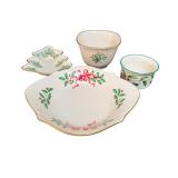 Lenox Holiday Pattern Dinnerware (Lot of 4)