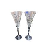 Waterford Crystal 10-Inch Goblets Pair