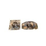 Crystal Cut Glass Candle Holders (Lot of 2)