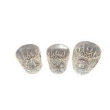 Waterford Crystal Tumblers (Set of 3) - Marked Waterford