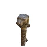 Lion Head Brass Wall Hanging