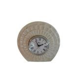 Mikasa Quartz Germany Ceramic Wall Clock - Fluted Bead-Pattern Frame