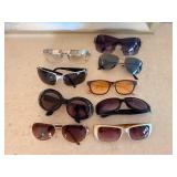 Nine Pairs of Eyewear Frames - Sunglasses & Prescription-Ready Assortment