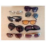 Nine Pairs of Eyewear Frames - Sunglasses & Prescription-Ready Assortment