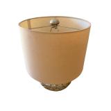 Table Lamp with Fabric Drum Shade - 15.5-Inch Height