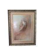 Signed 36 x 47 Framed Print - Lower Right Corner, Edition 86/750