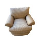 Gabberts Classics Armchair with Striped Upholstery