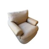 Gabberts Classics Armchair with Striped Upholstery