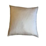 Feather-Down Throw Pillows Piped Border