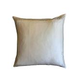 Feather-Down Throw Pillows Piped Border