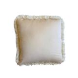 Fringe-Trim Throw Pillows (Lot of 2)
