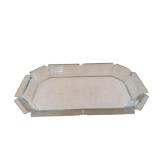Lucite Tray 20 X 12 Clear Acrylic Serving Tray