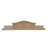 Ornate Plaster Wall Hanging with Floral Relief