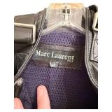 Marc Laurent Leather Motorcycle Jacket - Made in Italy, Size M
