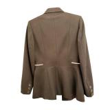 Unknown Brand Paris Blazer Coat - Size Small - Front Stains