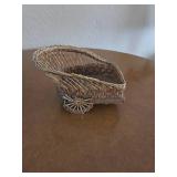 3 Vintage mini wooden figures- spinning wheel, biplane, buggy