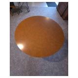 Wood Round Table