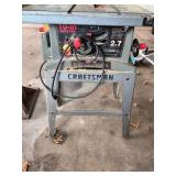 Craftsman Table Saw with 10in Blade