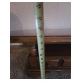 Beautiful wood oblong coffee table