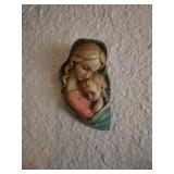 5 Piece set of Ceramic and Glass religious pieces