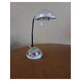 Vintage pencil sharpener with desk lamp