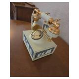 Vintage Deco-Tel French Victorian Style Rotary Dial Telephone