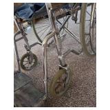 Vintage Wheelchair with 2 pillows